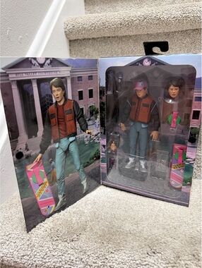 Bundle Back to the Future Ultimate Marty McFly Action Figures 35th Anniversary
